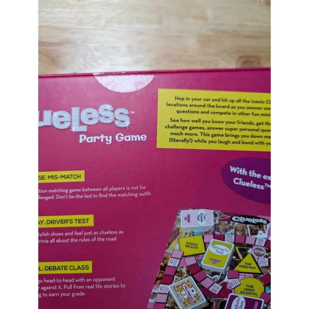 Board Game The Clueless Party Game UGH, AS IF! Edition‎ Wilder 3-6 player 17+